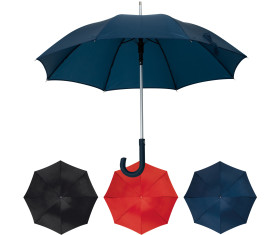 Automatik Regenschirm aus Polyester mit Alugestänge