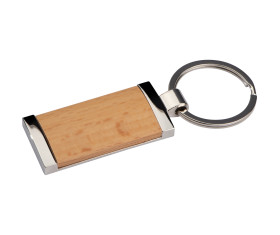 Schlüsselanhänger mit Holzstück